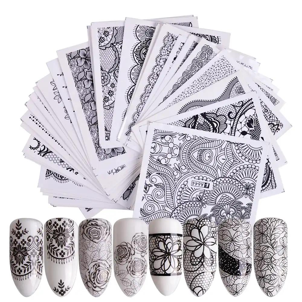 Featured image of post La o Adesivos De Unhas Flores Lindas