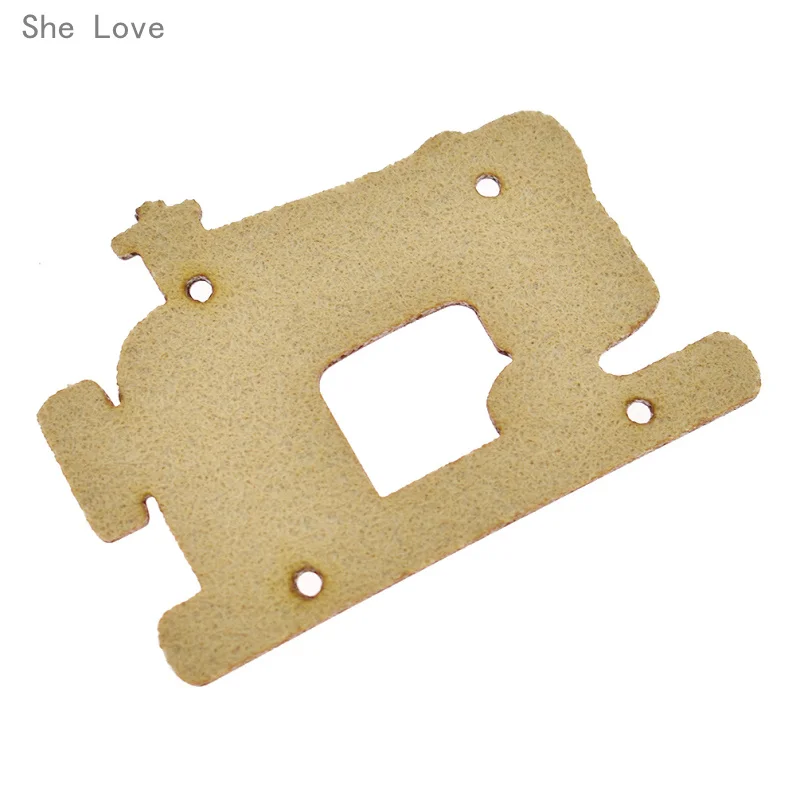 Chzimade 20PCs Sewing Machine Horse Hand Made Labels PU Leather Tags On  Clothes Garment Labels Sewing Accessories