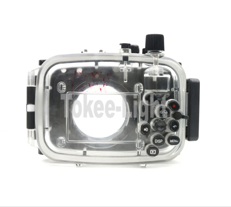 40 м 130ft подводный Водонепроницаемый Корпус Дайвинг Камера чехол сумка для Canon G7X Камера с 67 мм красный фильтр