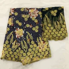 Африканский Базен riche кружево ткань Горячая лазарец riche getzner вышитые bazin brode getzner для свадьбы 5+ 2 ярдов/партия LXJ