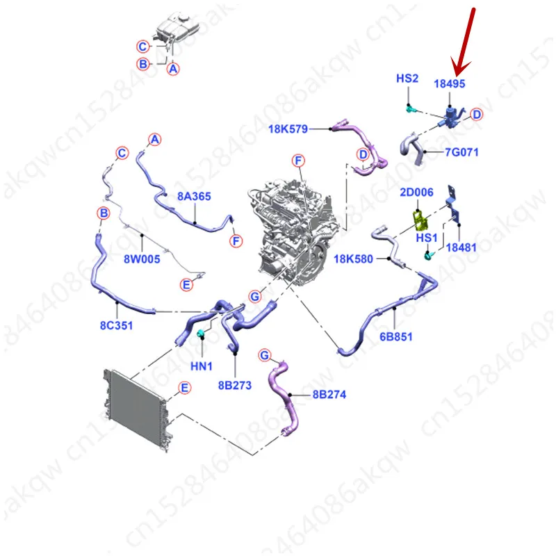 Heater Pemanas Air Valve Cocok Untuk 2013fo Rdk Uga2016 Pemanas Motor Pendinginan Dan Pemanasan Motor Air Hangat Control Valve Bypass Valve Katup Bagian Aliexpress