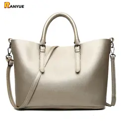 Дизайнерские сумки высокого качества из искусственной кожи для женщин 2018 большой емкости женская сумка набор Повседневная сумка на плечо +