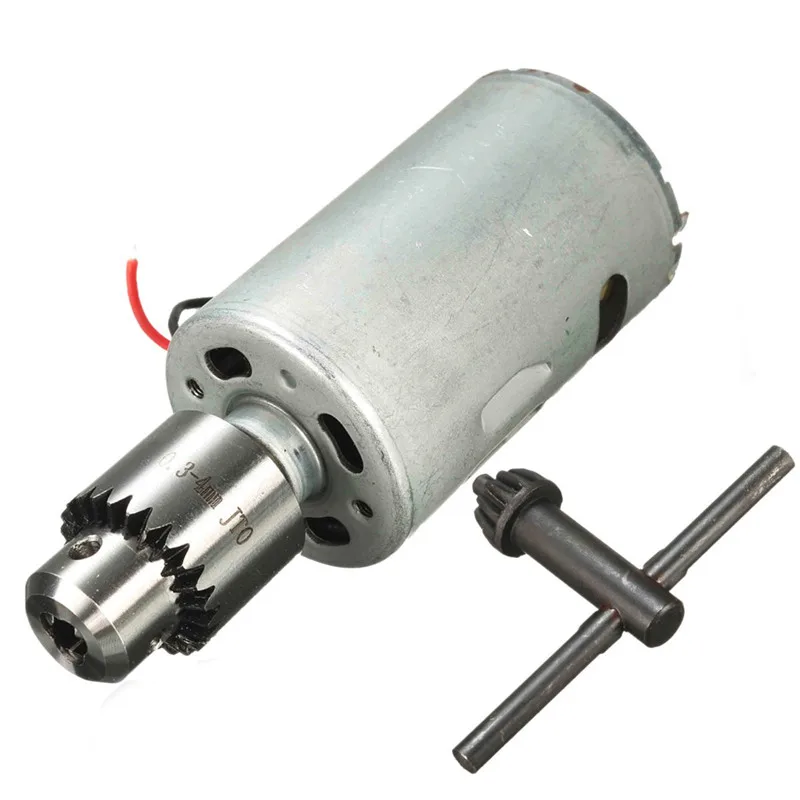 

Solid DIY Electric Hand drill 555 6V-12V DC Motor High Torque 12000RPM Home Made Popular