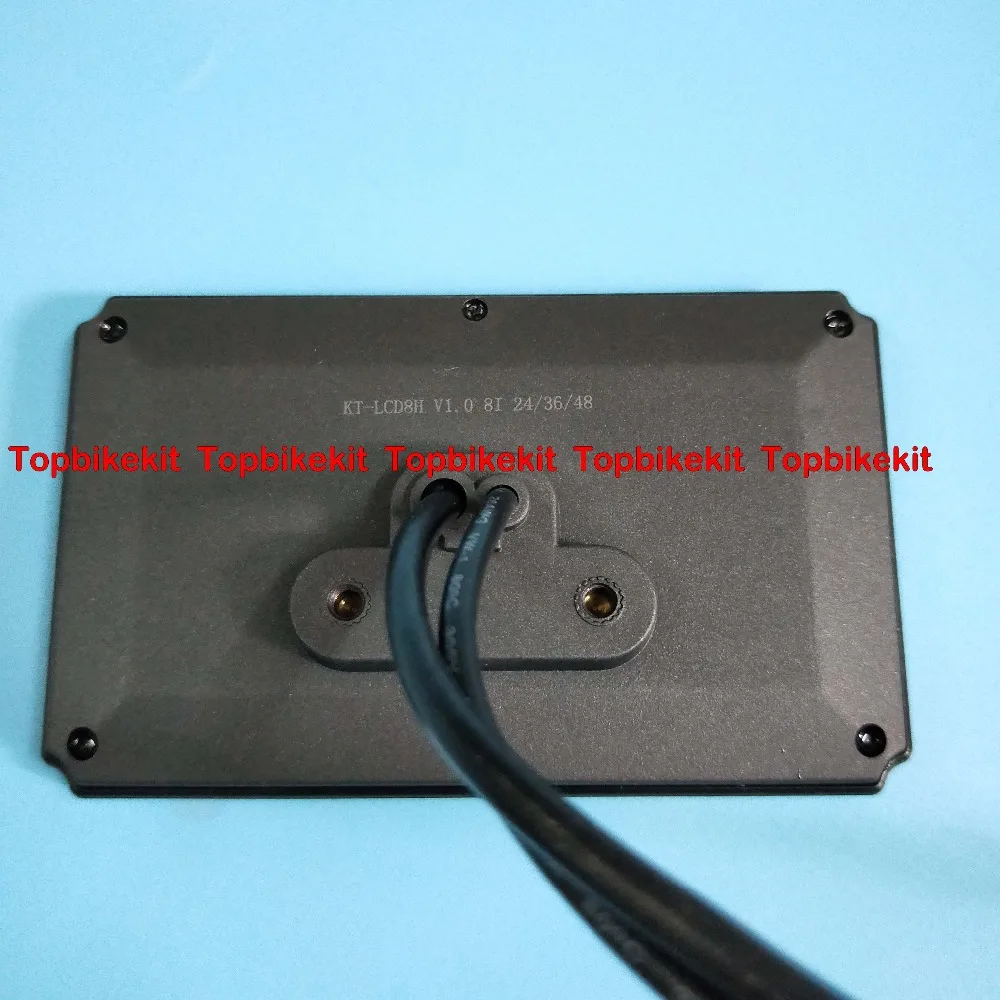 KT LCD8H Color matrix Display Meter 24V36V48V with Junlei 5pins waterproof connector (1) - 