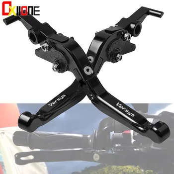

With VERSYS LOGO CNC Adjustable Extendable Brake Clutch Levers For KAWASAKI VERSYS (650cc) 2009-2014 Motorcross Accessories
