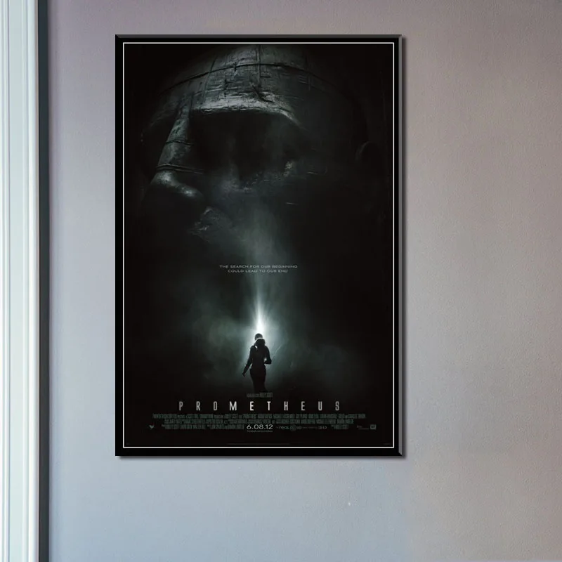 P510 Прометей Новый Alien фильм серии классический фильм ужасов художественная живопись Шелковый Холст плакат настенный домашний декор|Рисование и каллиграфия| | АлиЭкспресс