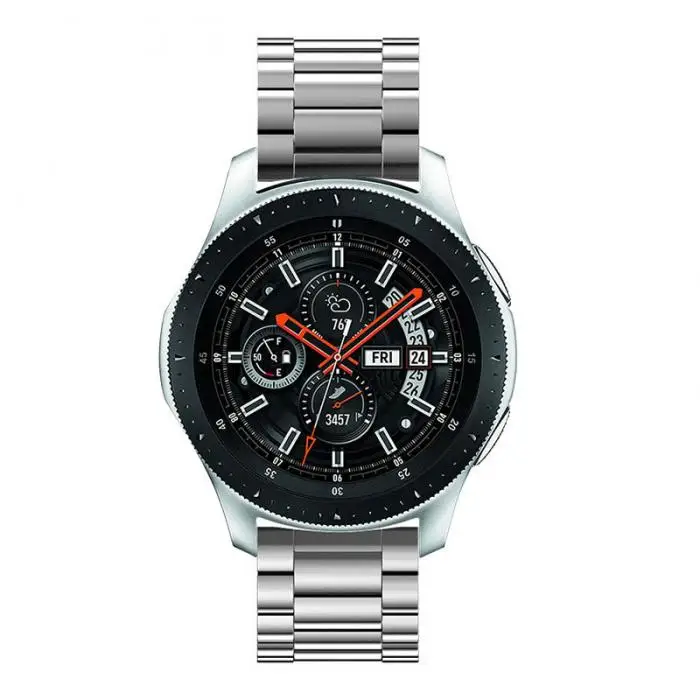 Браслет из нержавеющей стали, сменный ремешок, Аксессуары для samsung Galaxy Watch 46 мм, Новое поступление