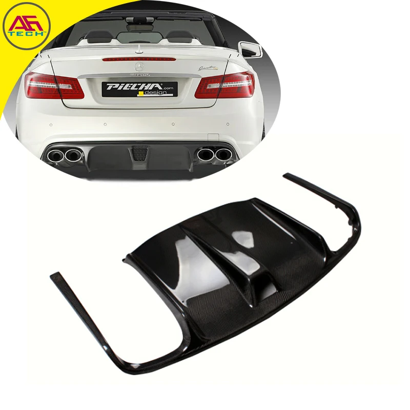Buy Carbon fiber rear bumper lip cover car rear