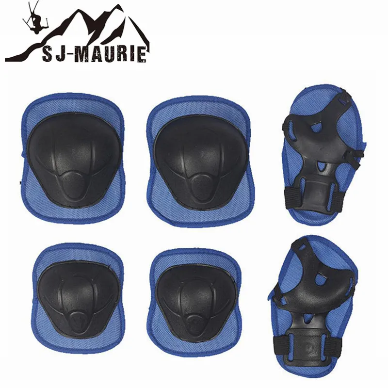 6 قطعة/المجموعة الركبة دعم الأقواس الاطفال واقية الكوع الركبة منصات ل في الهواء الطلق التزلج الدراجات الركبة حماية والعتاد kniebrace