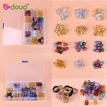 Новое поступление 159 шт./кор. Алюминий волос трубчатые кольца для косы разных металл заколки для волос бусины дреды зажимы прическа инструменты аксессуар