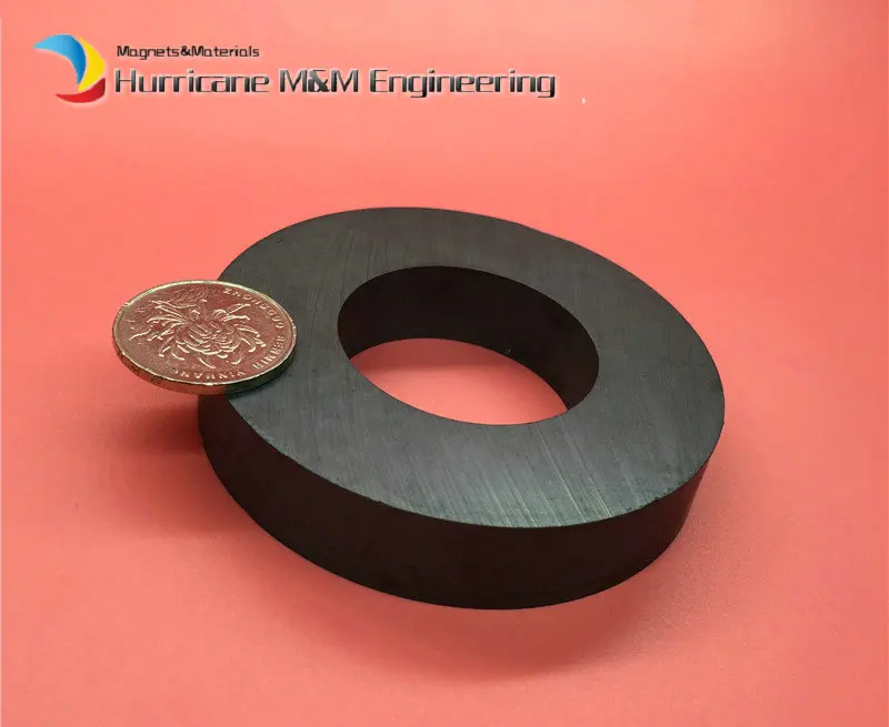 

Ferrite Magnet Ring OD 80x40x15 mm 3" large for Subwoofer C8 Ceramic Magnets for DIY Loud speaker Sound Box board home use