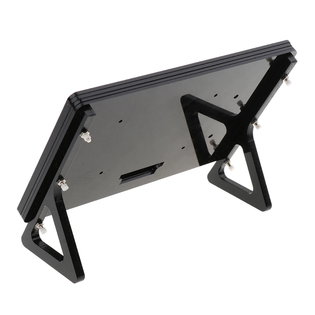 7inch LCD Display Screen Acrylic Bracket Case Holder Cover For Raspberry Pi