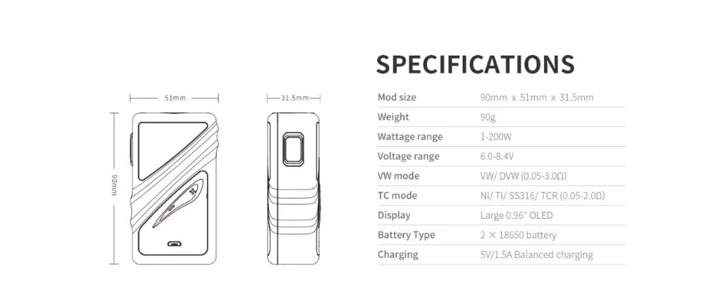 Smoant Tagger 200W