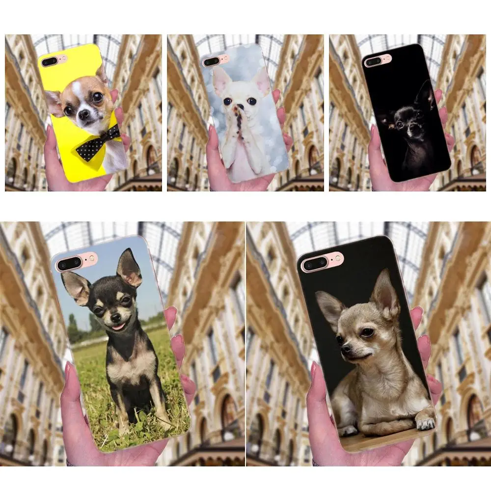 

TPU Stylish Case For Xiaomi Redmi Note 2 3 3S 4 4A 4X 5 5A 6 6A Pro Plus Animal Chihuahua Dog
