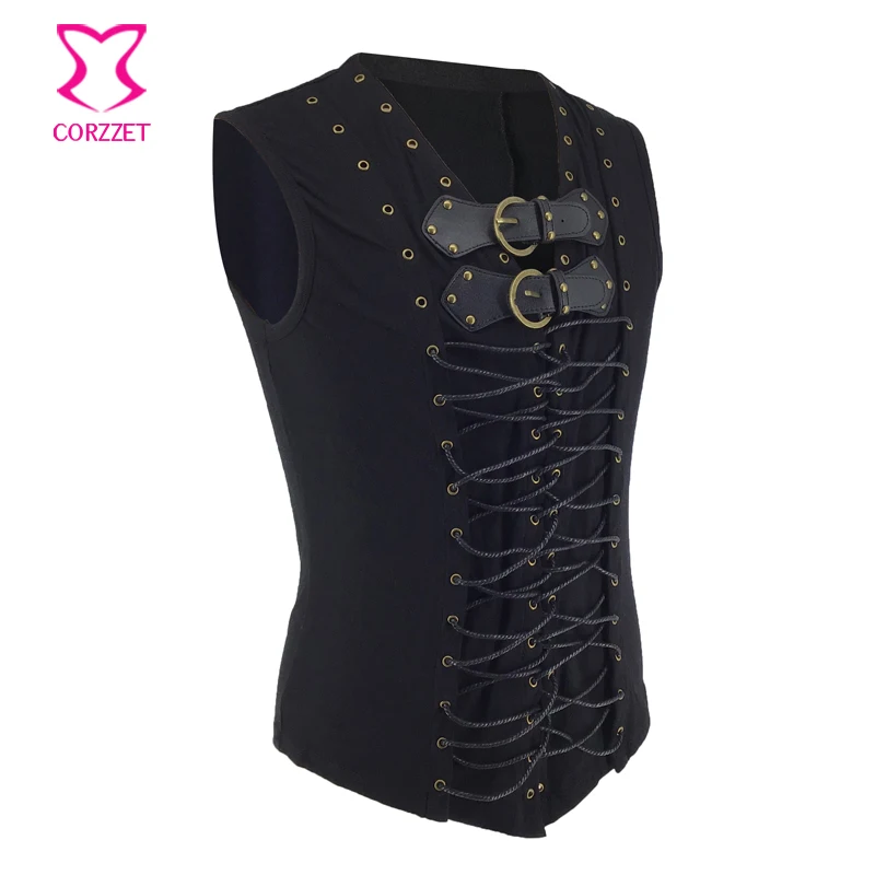 corset vest men's