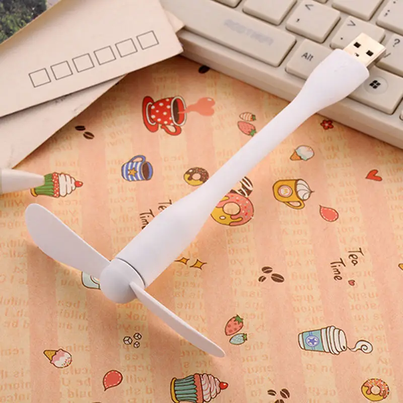 Timethinker USB вентилятор гибкий USB портативный мини-вентилятор карманные вентиляторы для банка питания и ноутбука и компьютера энергосбережение для Xiaomi