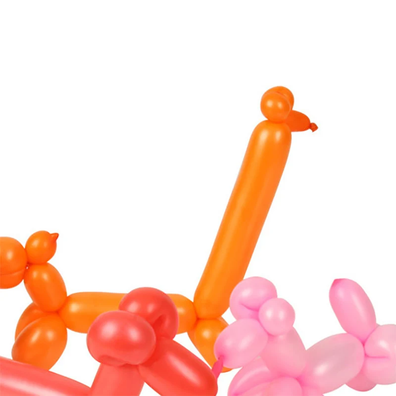100 шт латексные разноцветные гелиевые длинные волшебные шары, украшения для дня рождения, Детские воздушные шары, свадебные украшения для вечеринки