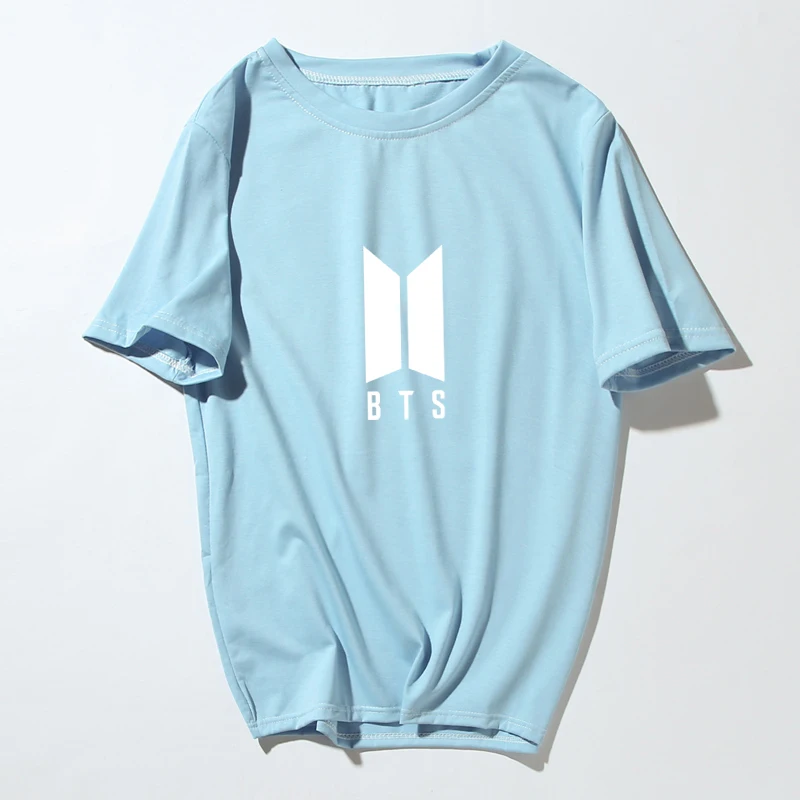 BTS Merch Shop | BTS-New Korean Style O-Neck T-Shirt | BTS Merchandise