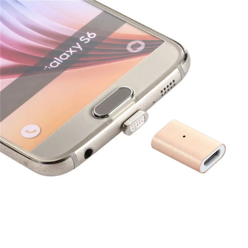 Micro OTG USB Charging Cable Magnetic Adapter Data Charger for samsung for iPhone 7 for LG