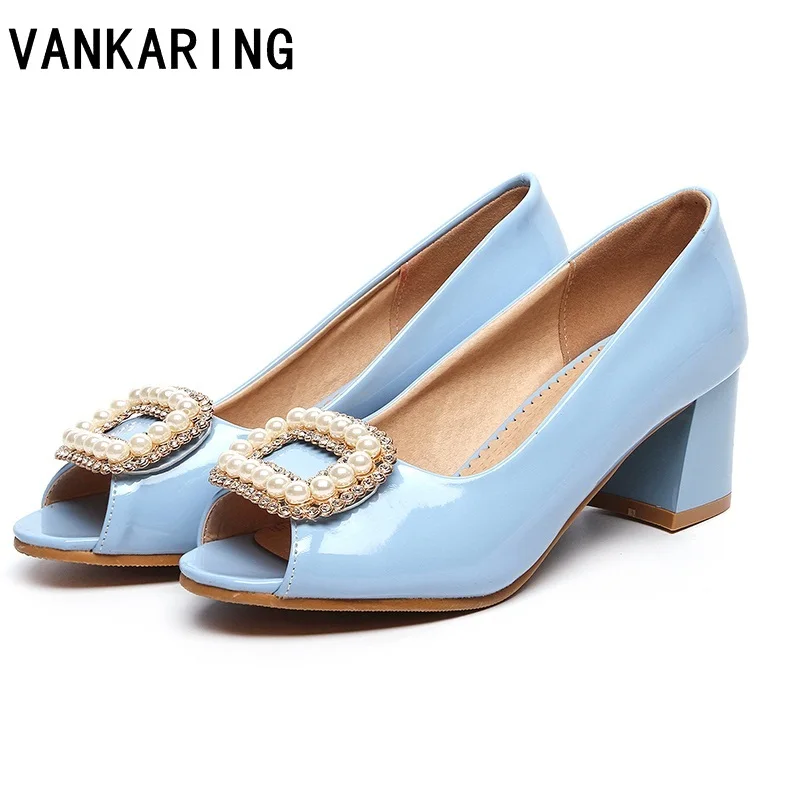 

spring summer shoes fashion peep toe pumps hollow leather sandals women shallow work shoes women female pumps sexy high heels