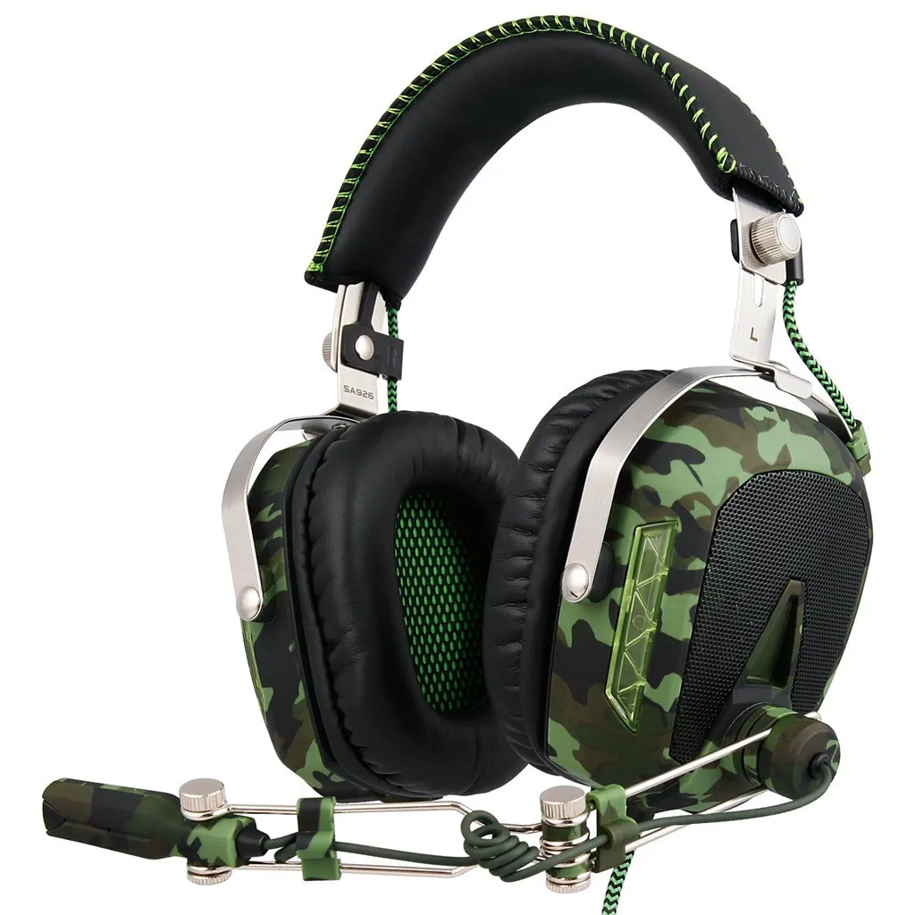 

SADES SA926 Gaming Headphones 3.5mm Earphones Headset gamer For Xbox One Mobile Phone Mac Laptop PC Headphone with mic 517#2