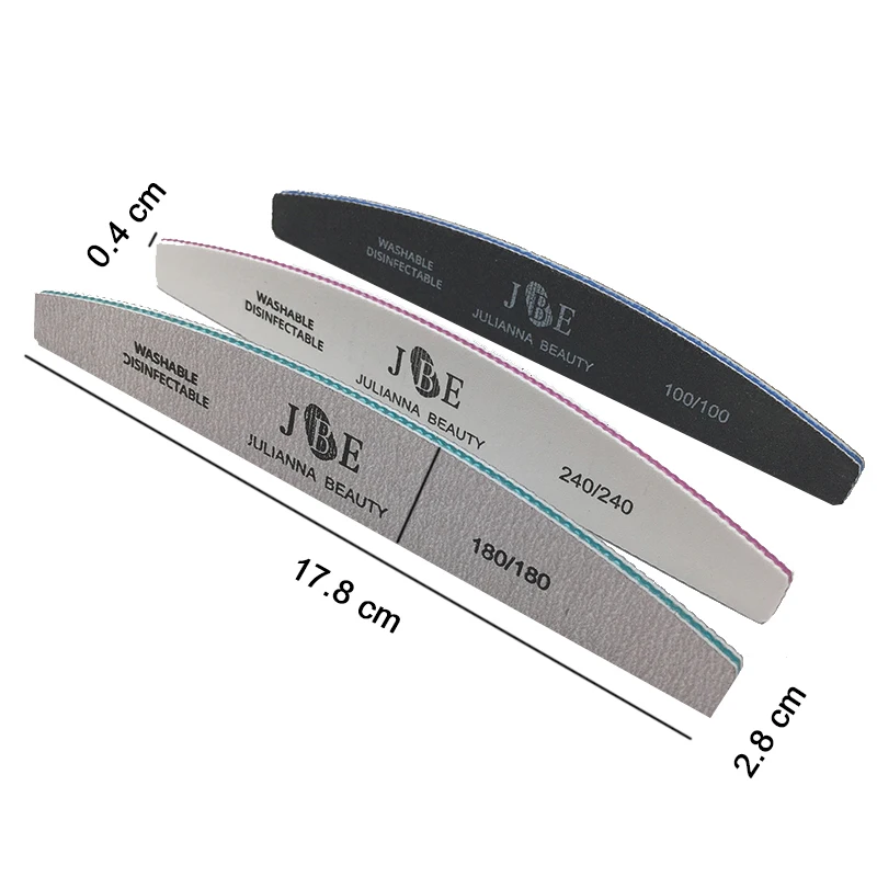 Murah 6 Pcs pack 100 180 240 Grit File Kuku Mudah Dicuci Double Side Kikir Kuku Penyangga File Salon manikur Alat Pemasok Harga 6 Pcs pack 100 180 240 Grit File Kuku Mudah Dicuci Double Side Kikir Kuku Penyangga File Salon manikur Alat Pemasok