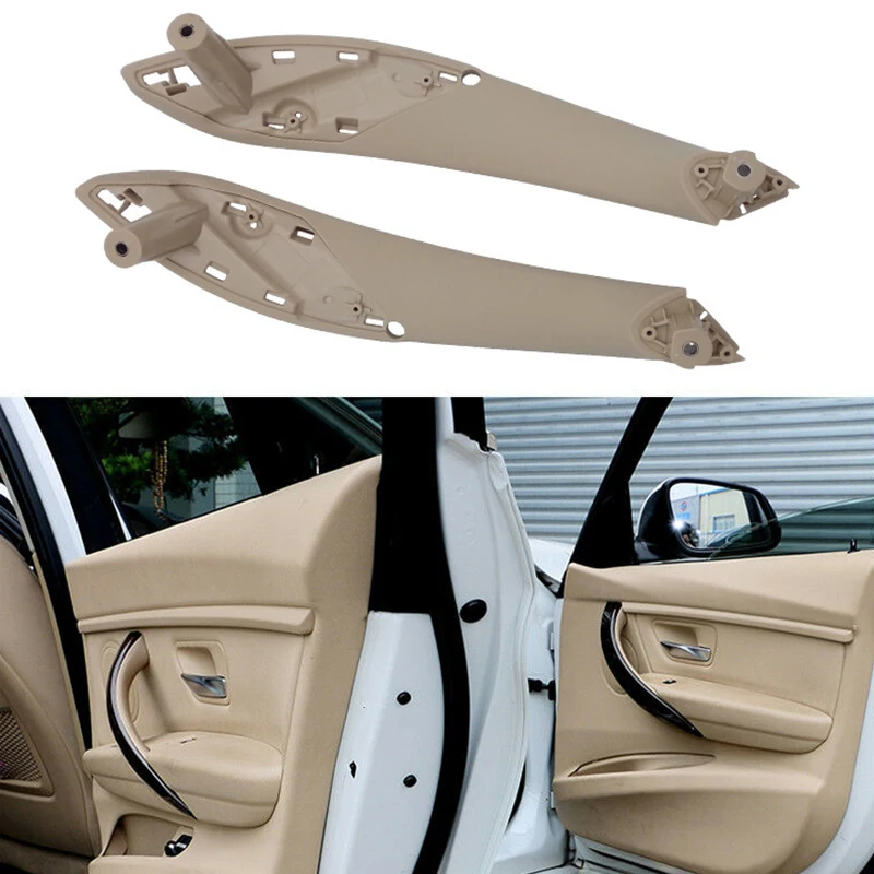 

For BMW M3 M4 F30 F35 F80 F82 Left Or Right Car Interior Door Pull Handle Beige Plastic Front Door Handle