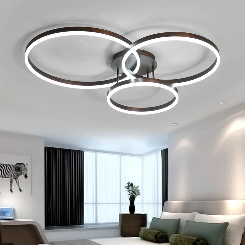 Новое поступление, креативные кольца, современные светодиодные потолочные лампы для гостиной, спальни, комнаты, светодиодные лампы lamparas de techo, потолочные светильники