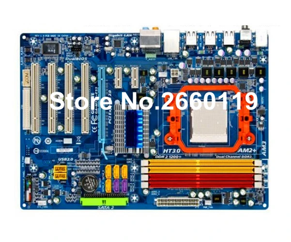 

Desktop motherboard for GIGABYTE GA-M720-ES3 DDR2 system mainboard fully tested and working well