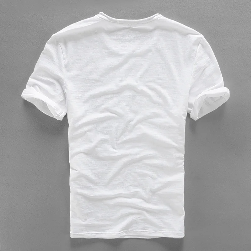 Итальянская брендовая мужская футболка, летняя повседневная мужская футболка, стрейчевая эластичная Мужская футболка с принтом перьев, дышащая Льняная мужская Футболка camisa
