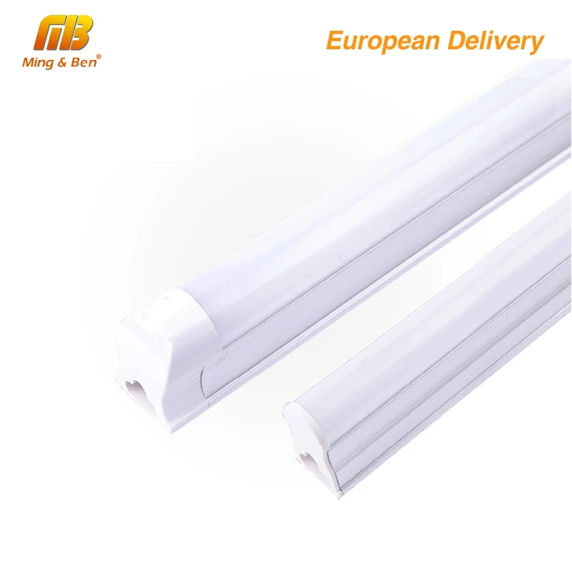 

T8 T5 LED Bulb Tube 2ft 60cm 8W 220V-240V AC Cold White Warm White PVC LED Fluorescent Tubo LED Tube Wall Lamp Home Lighting
