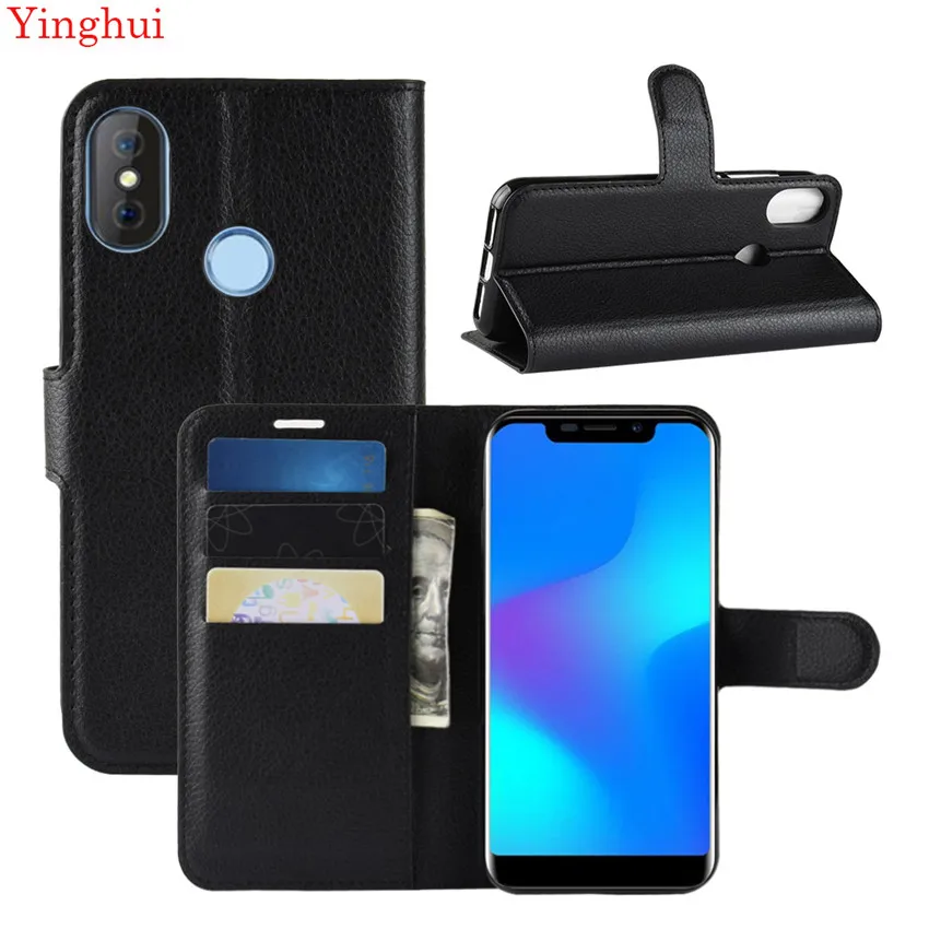 Для Doogee X70 Чехол кожаный флип чехол для телефона высококачественный кошелек