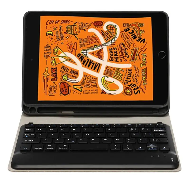 

Talect Protective Case For Apple-iPad Mini 5 2019 7.9 inch bluetooth Keyboard With Pen Slot Multifunctional Protect Cover Stand