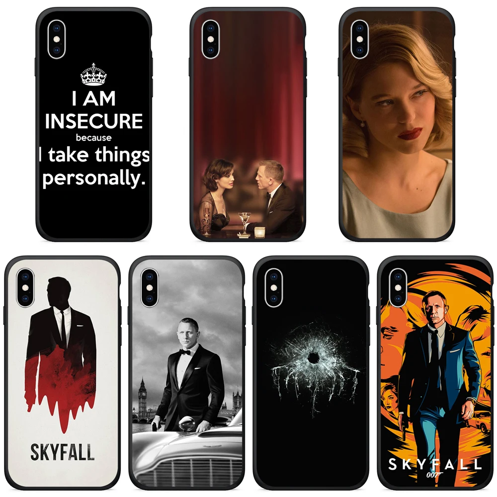 TPU чехол для телефона iPhone 6s силиконовый 007 Spectre James Bond Skyfal 6 7 Plus 5 5S se xr xs max |