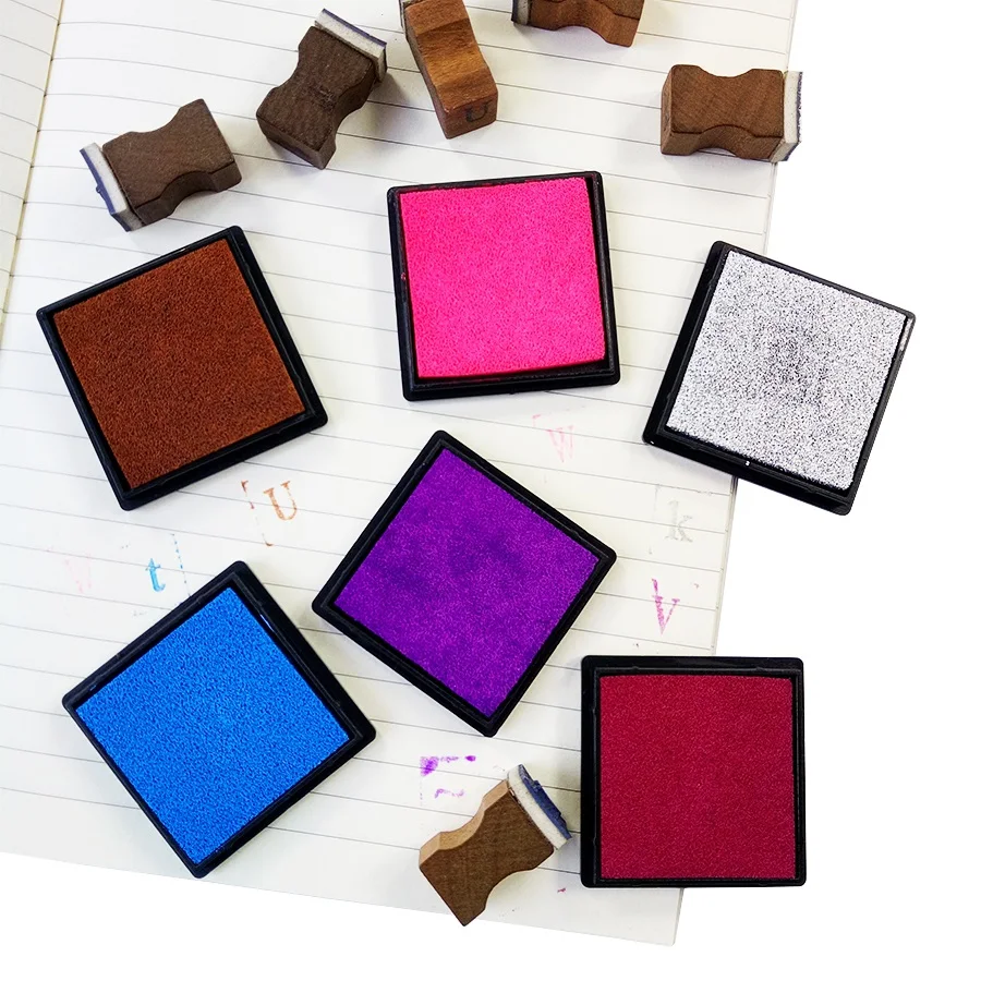 1 шт./лот самодельный DIY Одноцветный чернильный коврик Inkpad украшения отпечатков