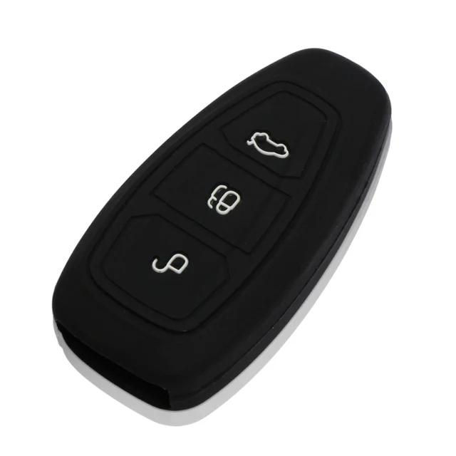Silikon Autoschlüssel Abdeckung Fall Set Haut Fob Schutz Für Ford