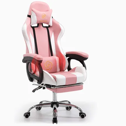 Игровой стул Silla Gamer домашний офисный стул поворотный подъемный e-спортивный шезлонг Cadeira Silla Oficina Cadeira компьютерный стул - Цвет: A4