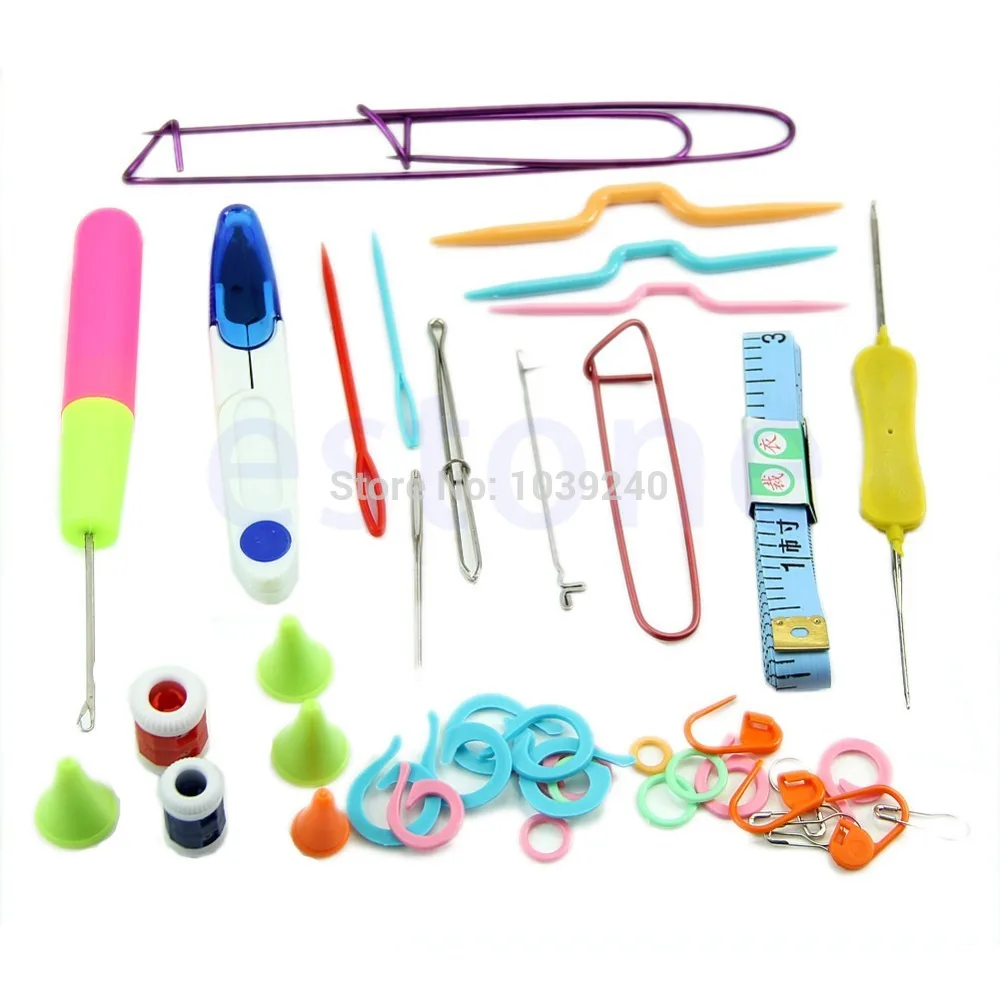 E74 Useful DIY Knitting Accessories Supply Magic Weaving Knit Basic