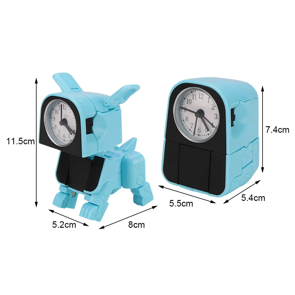 Новые мини Собака Форма игрушечные часы милый вариант будильник робот игрушки раннего развития для детей милые детские для выгула собак игрушка