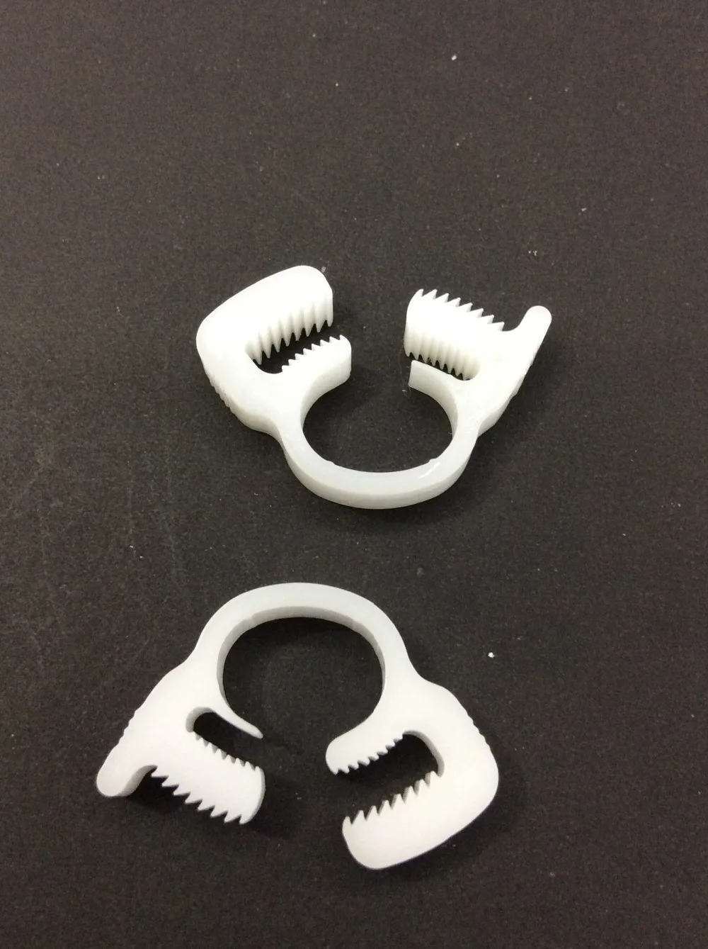 Manufacture Custom plastic nylon spring clamp for 25.5 27.5mm outer