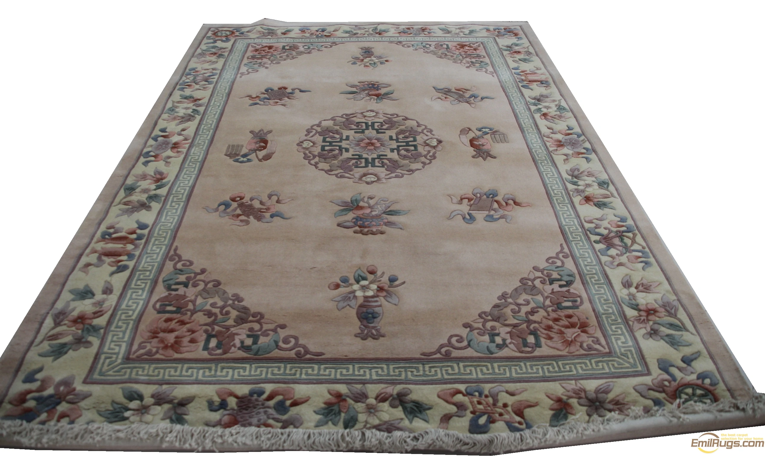 viscose french carpet About 6.56' X 9.84' Hand knotted Thick Plush Savonnerie Rug Carpet Made To