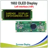 Real OLED Display, Left Parallel Interface Compatible with 1602 162 16*2 Character LCD Module Display LCM Screen build-in WS0010 ► Photo 3/6