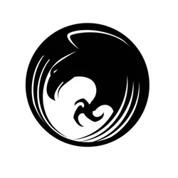 Eagle Wing Round Car Sticker Alkenyl Car Packaging Accessories Decal Products User Personality Animal