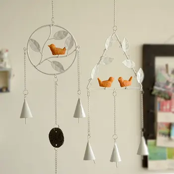

Wind Chime metal bird crafts Home Decoration wind bell home door decor rural style art garden decor gifts