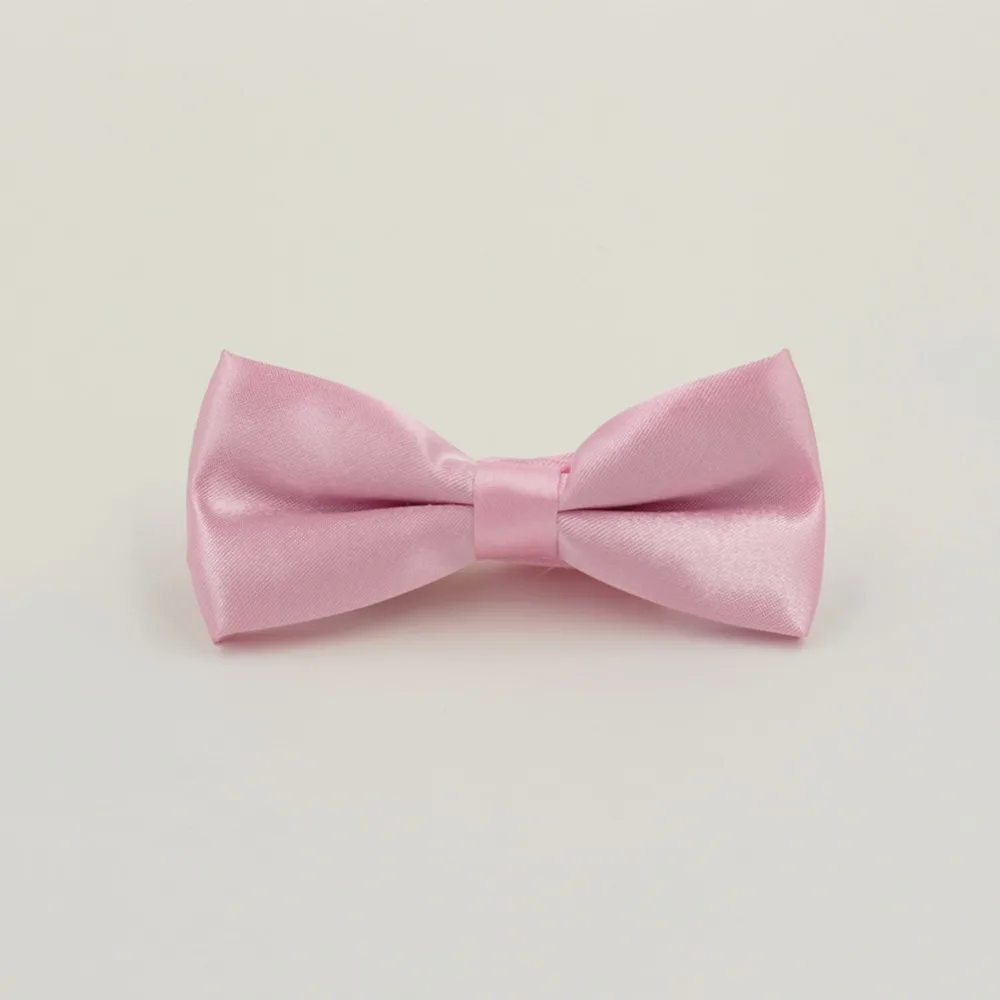 VEEKTIE Classic Kid Bowtie Boys Grils Baby Children Bow Tie Fashion 25 Solid Color Mint Green Red Black White Green Pets Cravate