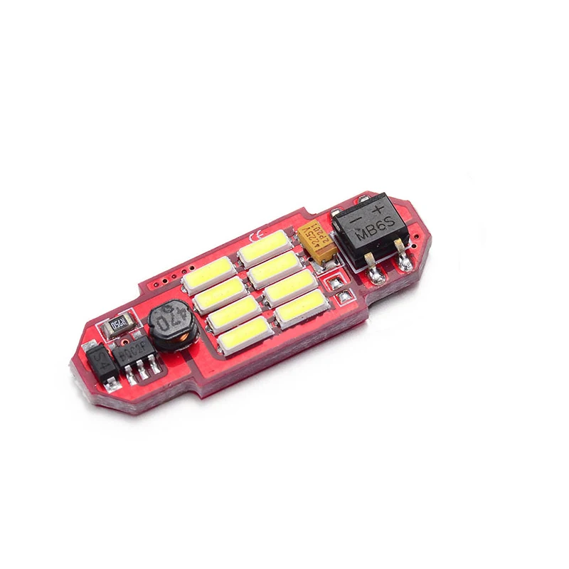 Светодиодная автомобильная лампа JSTOP 4 шт./компл. c5w canbus T10 W5W 12 V 31 мм|led canbus|31mm bulbled