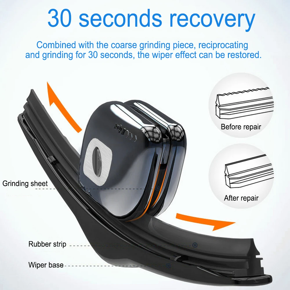 Universal Car Wiper Repair Tool Windscreen Car Restore Wiper Blades With Keychain Boneless Wiper Auto Windshield Rubber Strip Universal Car Wiper Repair Tool Windscreen Car Restore Wiper Blades With Keychain Boneless Wiper Auto Windshield Rubber Strip