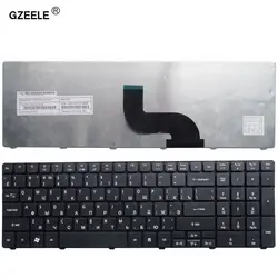 Gzeele RU Клавиатура для ноутбука ACER Q5WT6 Q5WPH BIC50 5742Z 5742ZG 5744 5744Z E732 E732G E732Z 5736 г 5539 г 5410 т Русский черный