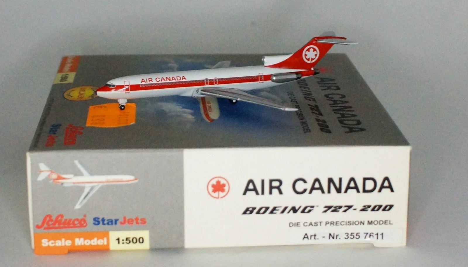 1:500 Air Canada C-GAAQ Boeing 727-233 модель самолета