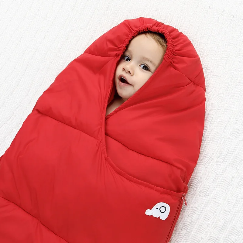 Bedding Sleeping Bags Sping Winter Envelope for Newborns Warm Sleeping